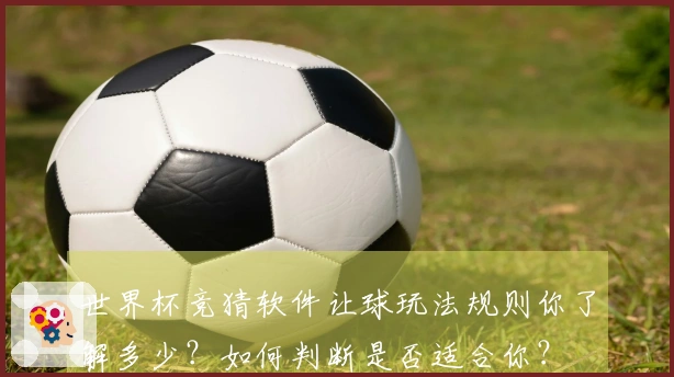 世界杯竞猜软件让球玩法规则你了解多少？如何判断是否适合你？